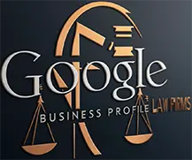 Google Business Profile for Law Firms logo 217x181